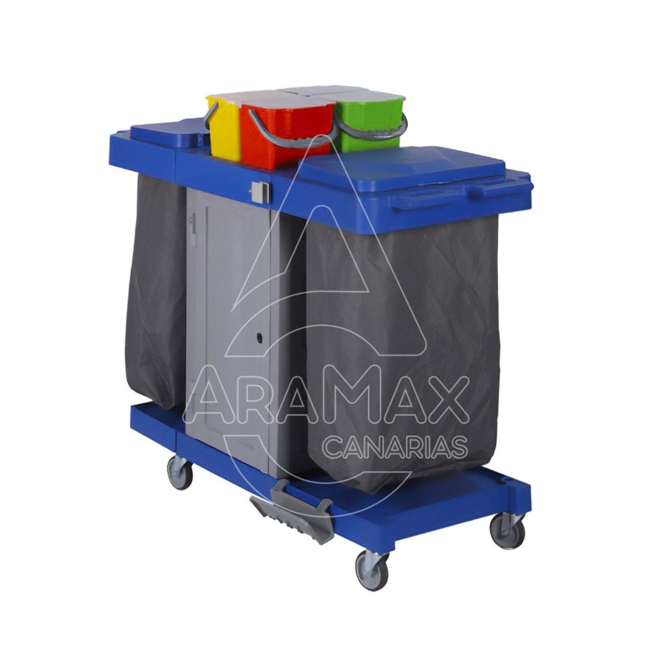 12 04251 carro closed jack 107 con cabina con llave 70x140x118cm aramax canarias
