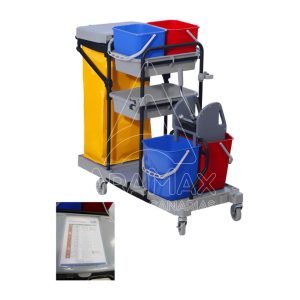 12 04264 carro tommy completo 2x18l2 cubetas 12l saco 75x120x118cm aramax canarias