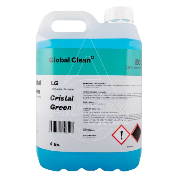 71 05902 cristal green ecolabel limpiacristales profesional 5l aramax canarias