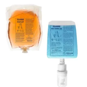 recarga espuma foam dispensador naranja anti bacteriano