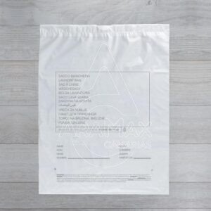 BOLSA LAVANDERÍA 53X40CM PLÁSTICO 100 REC C/AUTOC