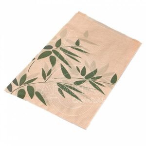 BOLSA PANADERÍA CROISS  FEEL GREEN 12 5x14CM KRAFT