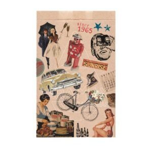 BOLSAS PLANAS VINTAGE 60G 12 5x18CM KRAFT 250 UNID