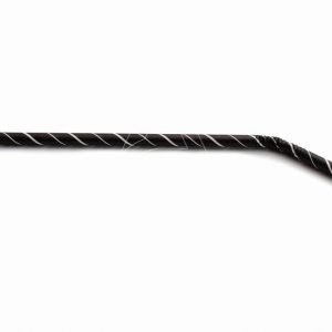 CAÑITA PAPEL FLEXIBE ENF  NEGRA R/BLAN  06x210 200