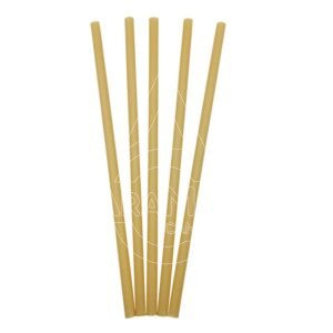 CAÑITAS RECTA DE FIBRA VEGETAL SIN ENFUNDAR