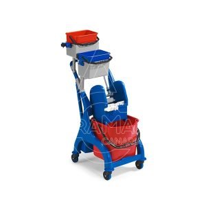 CARRO LEO CUBO 25L PRENSA COMPACT MANILLAR CUBETAS