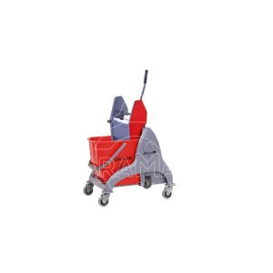 CARRO MACK SIMPLE CUBO 25 LITROS  PRENSA STILO UNI