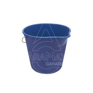 CUBO REDONDO 12 LITROS PROFESIONAL AZUL SIN ESCURR