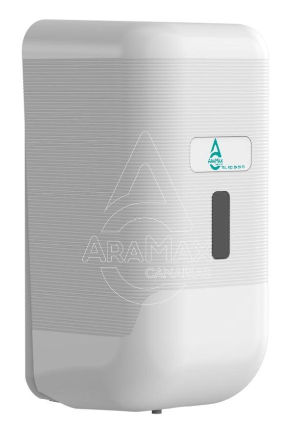 DISPENSADOR JABÓN ESPUMA ECO LUXE BLANCO 1L  CARGA