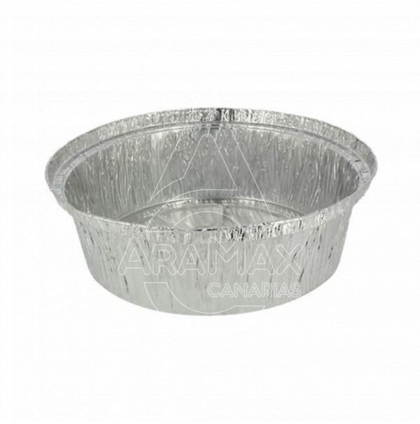 ENVASE ALUMINIO POLLO RED  1500CC 190x55MM  125 UN