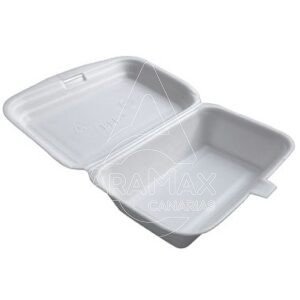 ENVASE FOAM HP2 BLANCO 100 UNID 19x12x8CM C/5x