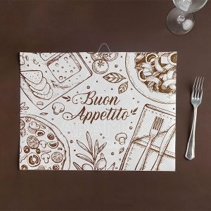 MANTELIN PAPEL 30x40 BLANCO BUON APPETITO 1000 UNI