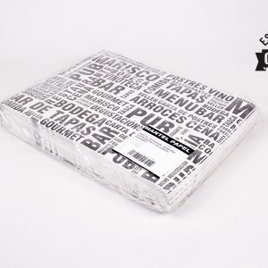 MANTELIN PAPEL 30x40 BLANCO DECO  GOURMET 1000 UNI