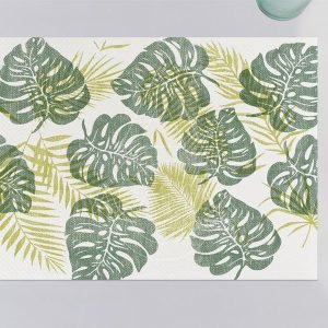 MANTELIN PAPEL 30x40 BLANCO DECO  MONSTERA 1000 UN