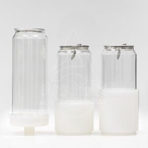 RECAMBIO LATA EN PLÁSTICO PET 330ML 100 UNID   C/1