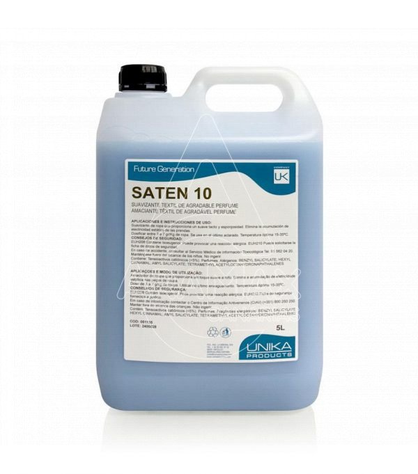 SATEN 10 SUAVIZANTE LAVANDERÍA 5L  PERFUMADO UNID