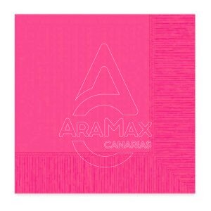SERVILLETA 40X40 ENCOLADAS FUCSIA ARAMAX 1800 UN