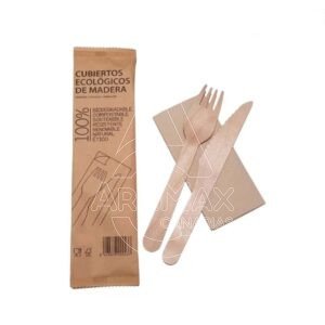 SET COMPOST  TENED CUCHILLO SERV  NATUR  100 UNID 
