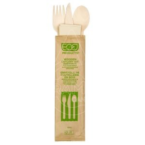 SET MADERA TENED  CUCHILLO CUCH  SERV  BLAN  200 U