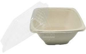 TAPA PET BOWL CUADRADOS 460/720/950/1200ML  75 UNI