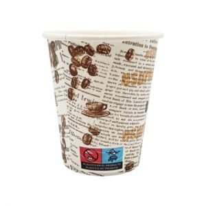 VASO CARTÓN DIBUJO BEBIDA CALIENTE 12OZ 350ML 1000