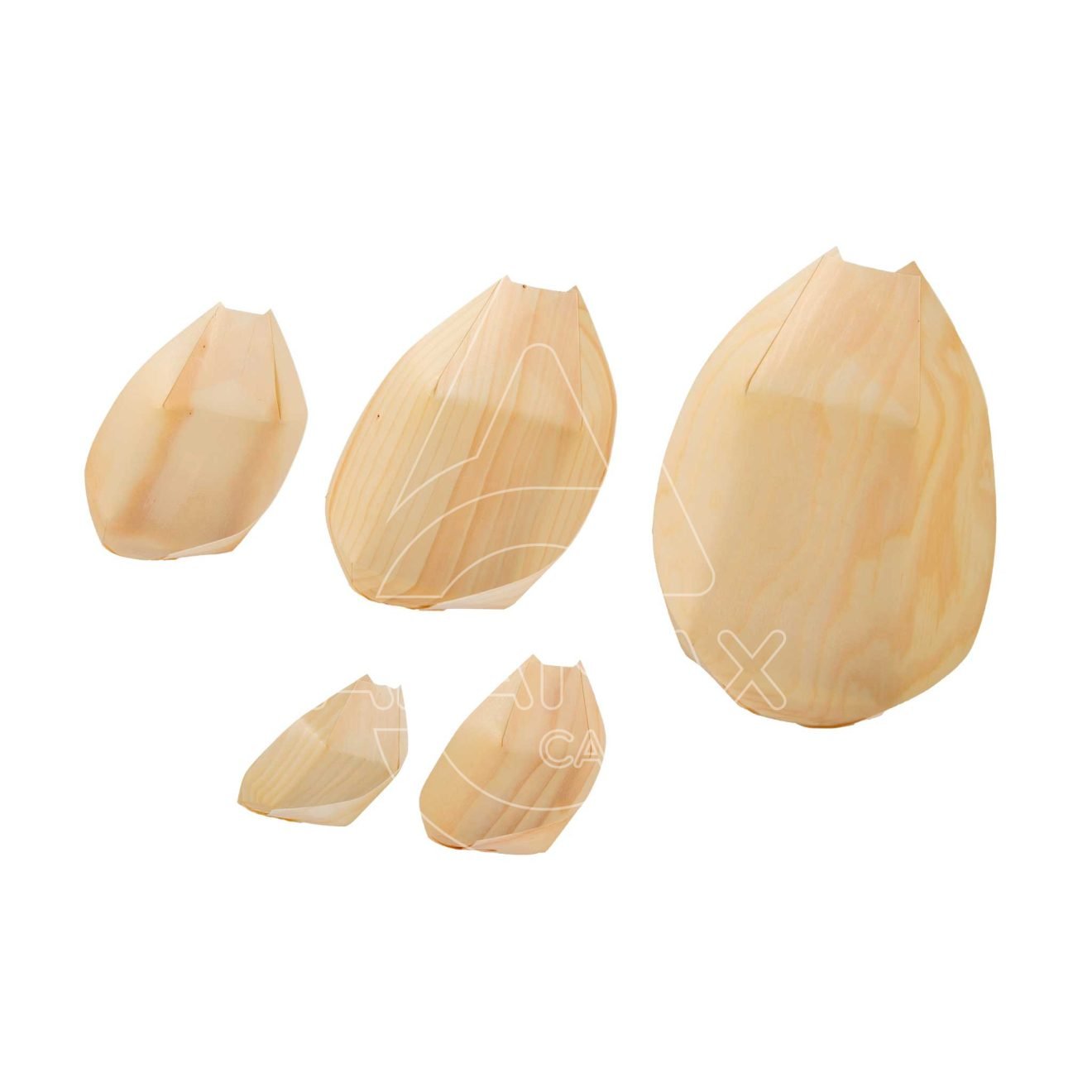barquetas de madera 100 compostables aramax canarias