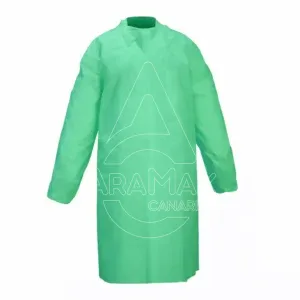 bata hospitalaria verde