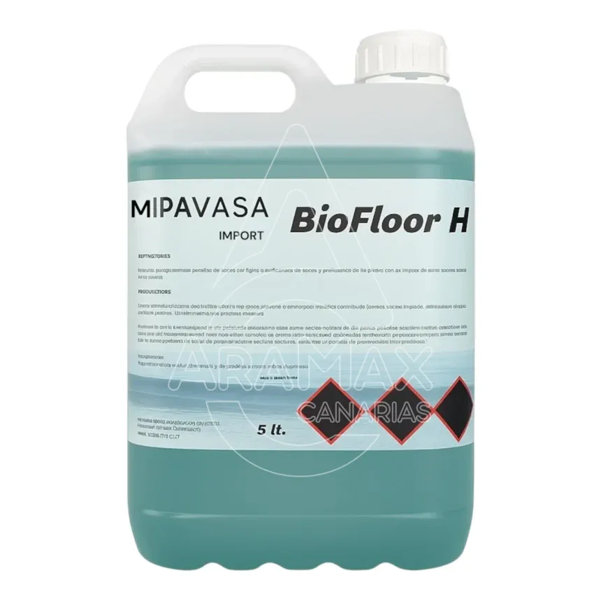 biofloor h fregasuelos profesional aroma hierbabuena 5l