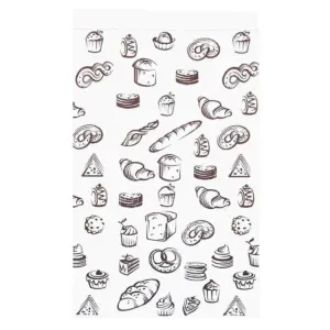 bolsas panaderia blanca dibujos pasteleria panaderia 2