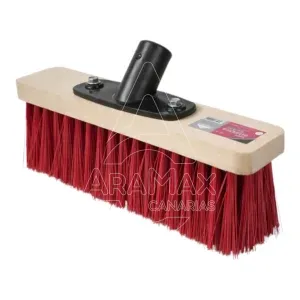 cepillo barrendero extra fuerte corto baikal cerdas rojas