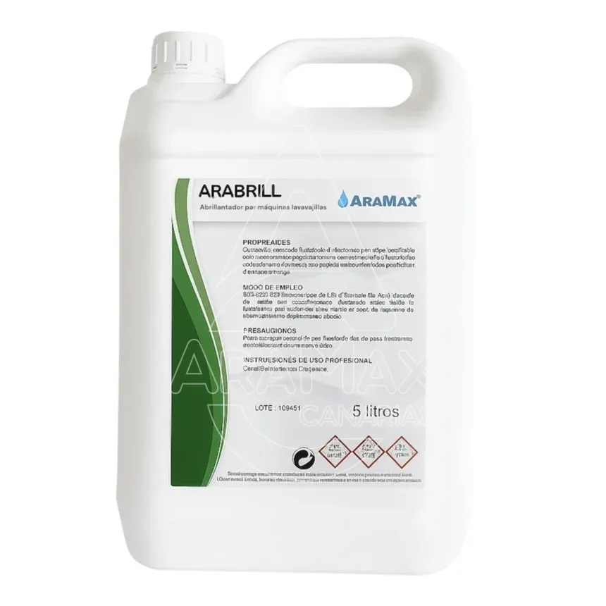 detergente abrilantador profesional maquinas lavavjillas 5l
