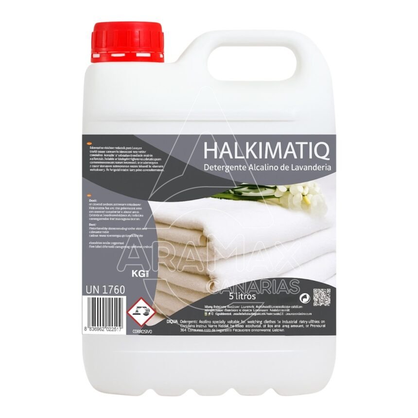 detergente halki matiq alcalino lavanderia profesional canarias
