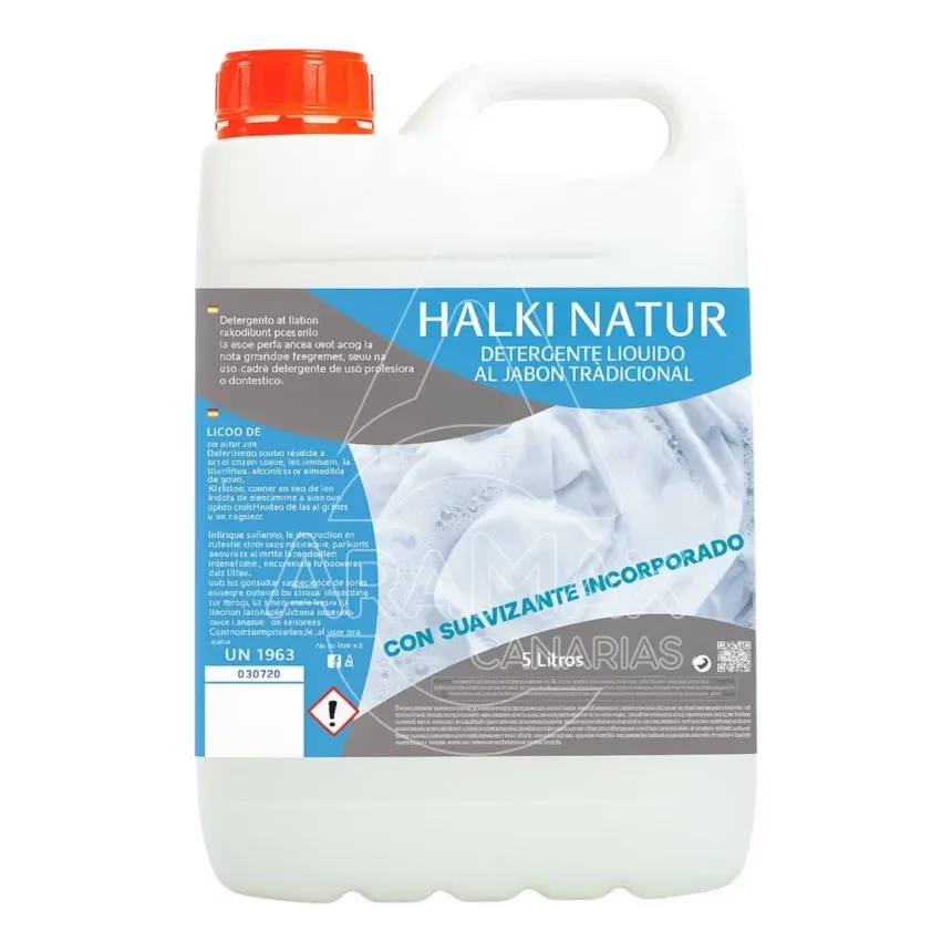 detergente jabon natural lavanderia profesional 5l