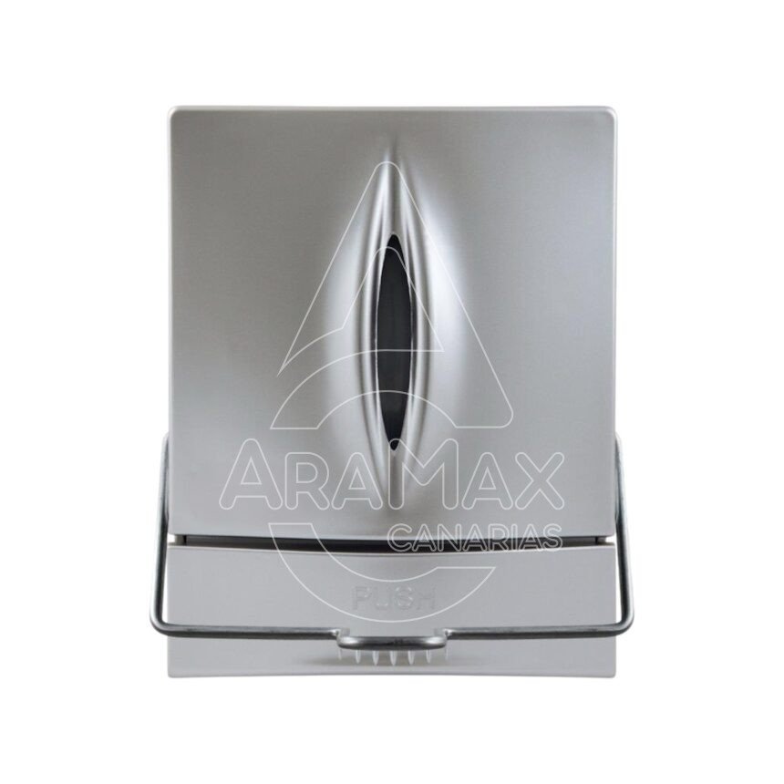 dispensador pared higiene jabon de manos rellenable codo hospitales plata