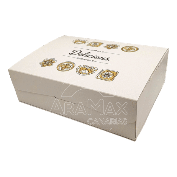 envase pasteleria delicious