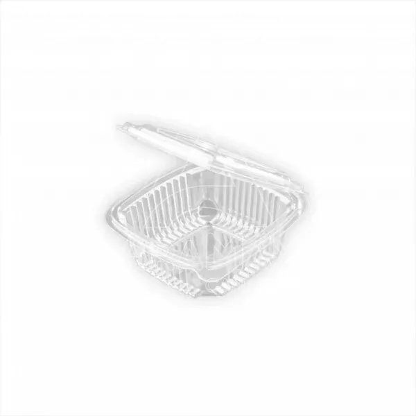 envases pet rectangulares tapa bisagra 250ml