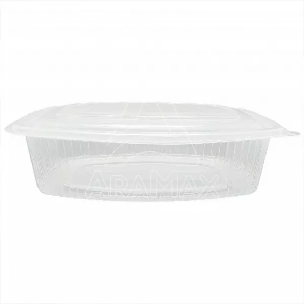 envases pp oval tapa bisagra 1500ml