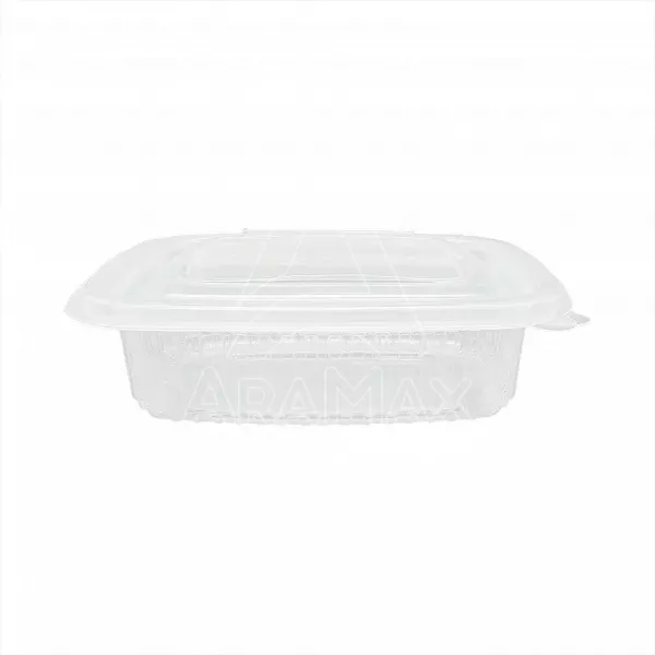envases pp oval tapa bisagra 375ml