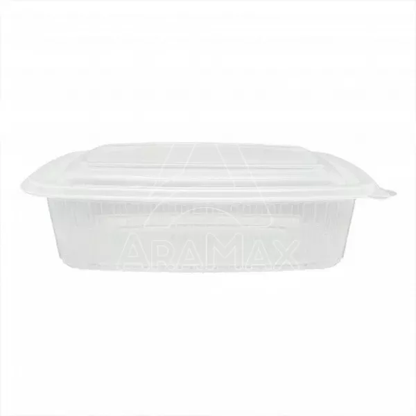 envases pp oval tapa bisagra 750ml