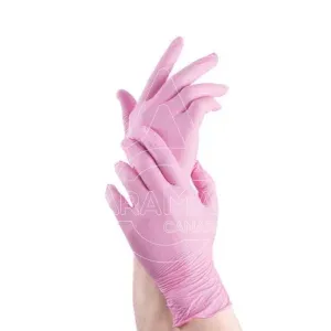 guantes nitrilo sensitive rosa