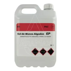 jabon manos higiene manual gel algodon blanco dermoprotector neutro 5l