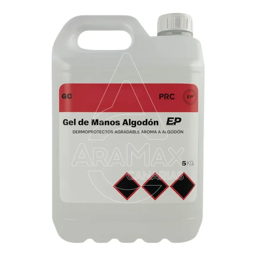 jabon manos higiene manual gel algodon blanco dermoprotector neutro 5l
