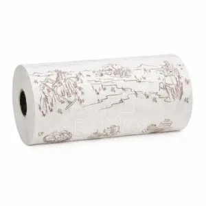 rollo papel pasteleria envoltorio bandejas carton