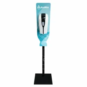 totem profesional inoxidable desinfeccion hospitalaria