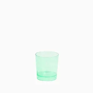 vaso chupito ps inyectado reutilizable verde 30ml