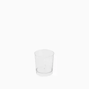 vaso chupito reutilizable inyectado transparente 30ml