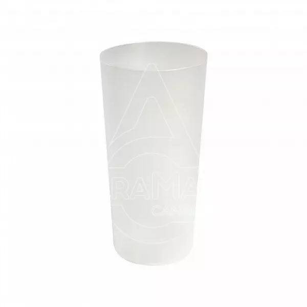 vasos gama premium pp reutilizables translúcidos 500ml