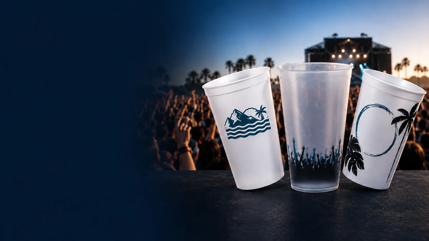 vasos para eventos