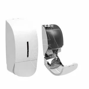 dispensador profesional modelo kyra blanco forma en espuma