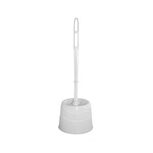ESCOBILLERO W C  BLANCO  ESCOB  MANGO PLÁST   SOP